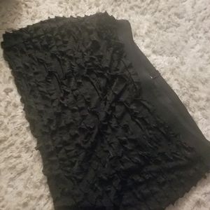 Old navy 22 black ruffle skirt